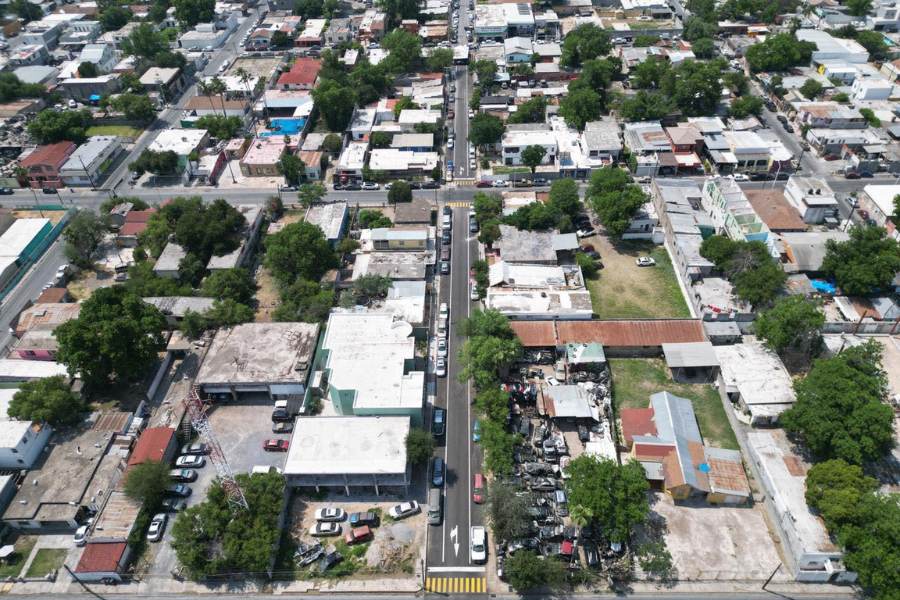 renovación del parque Morelos en Nuevo Laredo