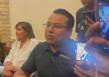 revisión de obras públicas en Tampico
