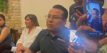 revisión de obras públicas en Tampico