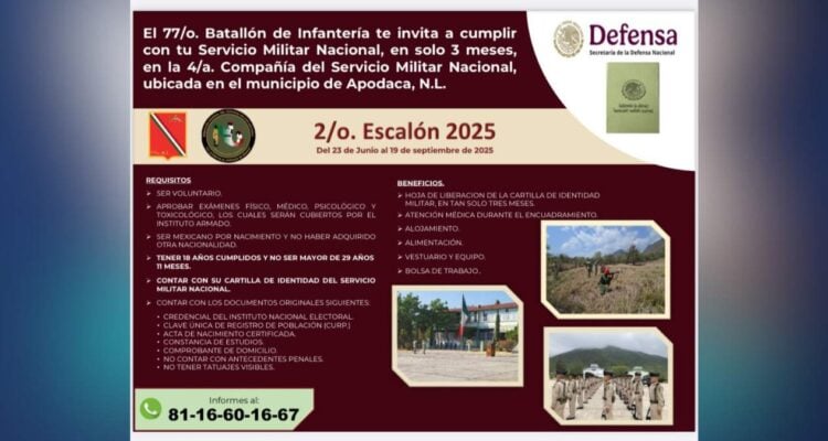 Servicio Militar Nacional en Nuevo León