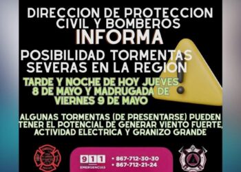 tormenta en Nuevo Laredo