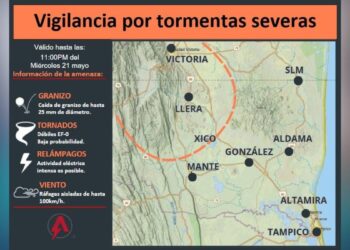 tormentas en Tamaulipas