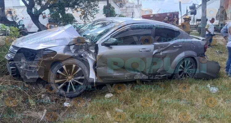 tren arrolla vehículo en Altamira