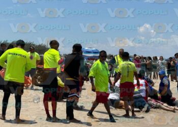 turista ahogado en playa Miramar