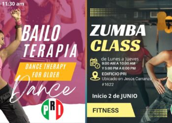 zumba y bailoterapia gratis en Nuevo Laredo