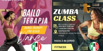 zumba y bailoterapia gratis en Nuevo Laredo