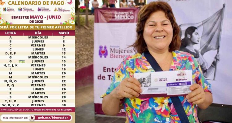 ¿A qué adultas mayores les llegará la Pensión Mujeres Bienestar del 26 al 30 de mayo?