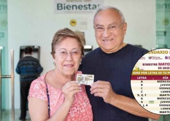 ¿A qué adultos mayores les tocará recibir la Pensión Bienestar 2025 del 7 al 9 de mayo?