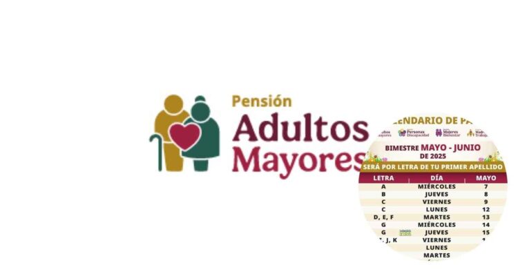 ¿A qué adultos mayores les tocará recibir la Pensión Bienestar del 19 al 23 de mayo?