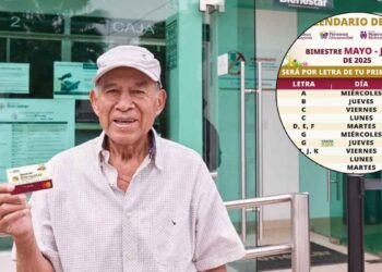 ¿A quiénes les tocará recibir la Pensión Bienestar 2025 MAÑANA viernes 9 de mayo?