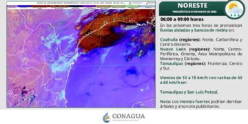 ¿Afectará el frente frío No. 42 o la onda de calor en Tamaulipas?