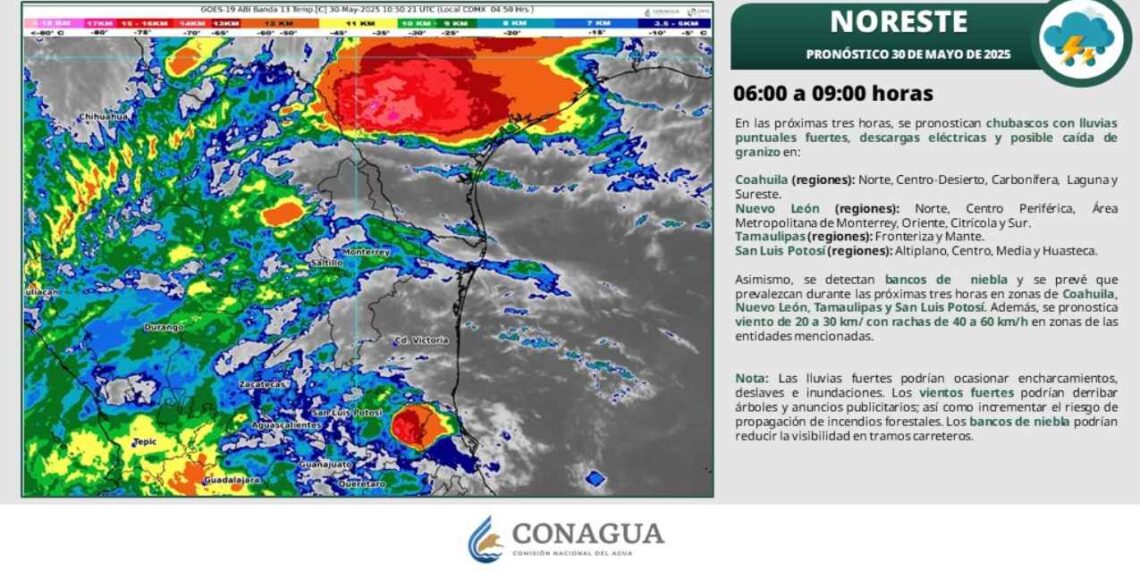 ¿Afectará la tormenta tropical Alvin en Tamaulipas este viernes?
