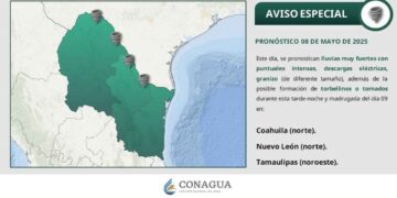 ¿Cómo afectará el evento de “Norte” y el frente frío No. 42 en Tamaulipas?