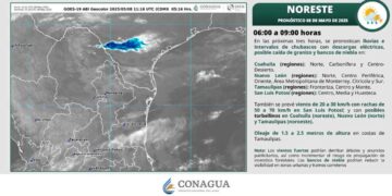 ¿Continuarán las lluvias en Tamaulipas este jueves?