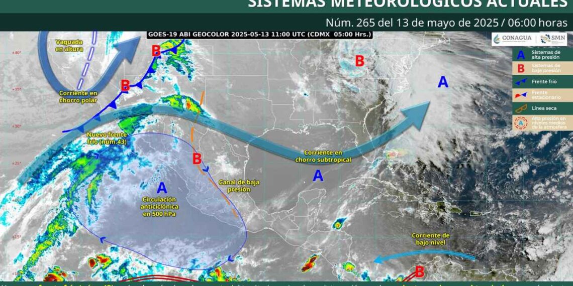 ¿Cuáles estados se verán afectados con temperaturas superiores a los 40 grados debido a una Onda de Calor?