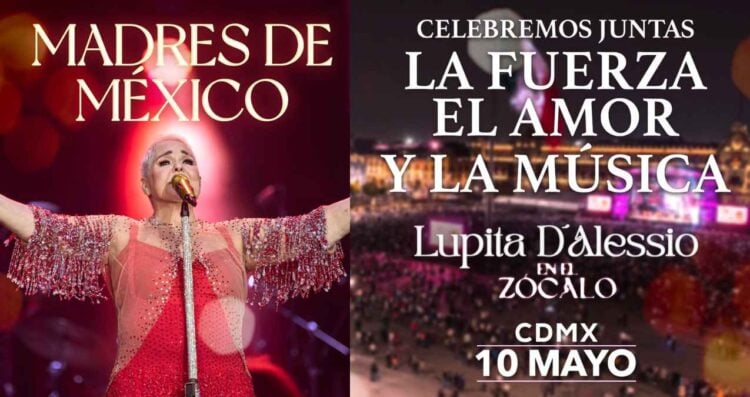 ¿Dónde será transmitido EN VIVO el concierto de Lupita D’Alessio por el Día de las Madres?