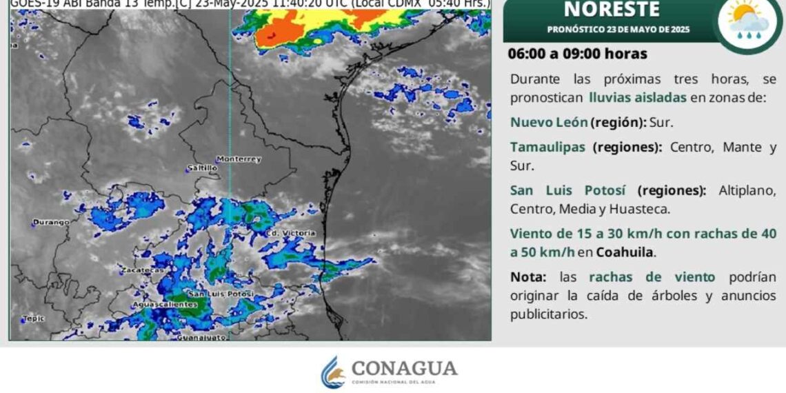 ¿Habrá lluvias o temperaturas de hasta 40 grados en Tamaulipas?