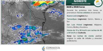 ¿Habrá lluvias o temperaturas de hasta 40 grados en Tamaulipas?