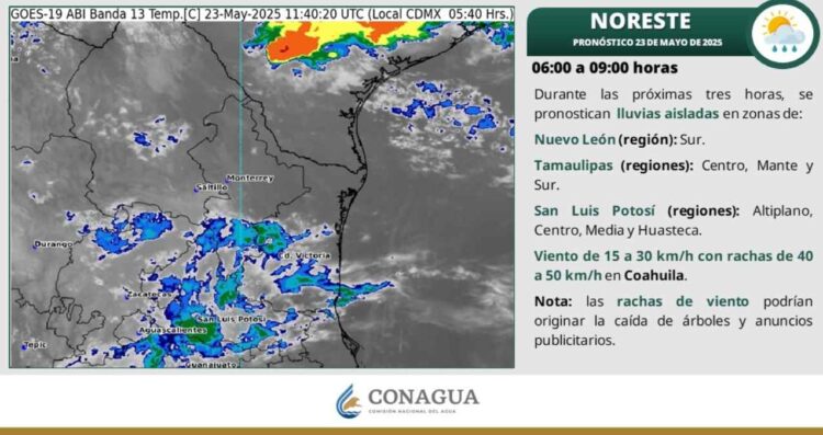 ¿Habrá lluvias o temperaturas de hasta 40 grados en Tamaulipas?