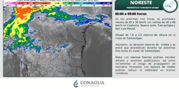 ¿Hará calor este miércoles 14 de mayo en Tamaulipas?