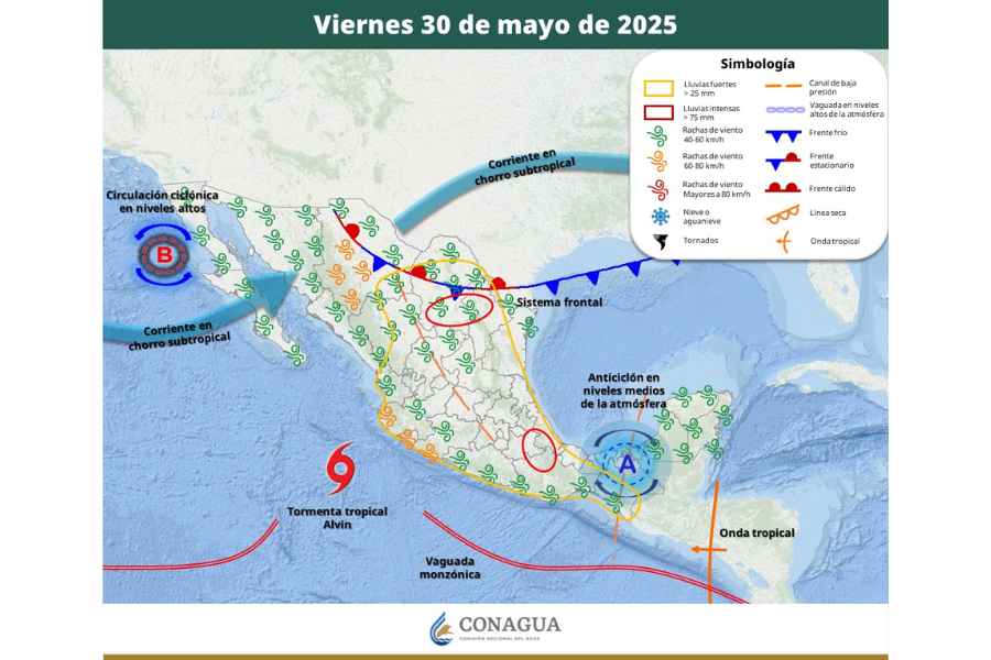 ¿Lluvias y vientos fuertes regresarán a Nuevo León este viernes 30 de mayo?