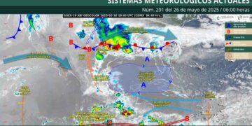 ¿México enfrentará lluvias fuertes y posibles granizadas en varias regiones este lunes?