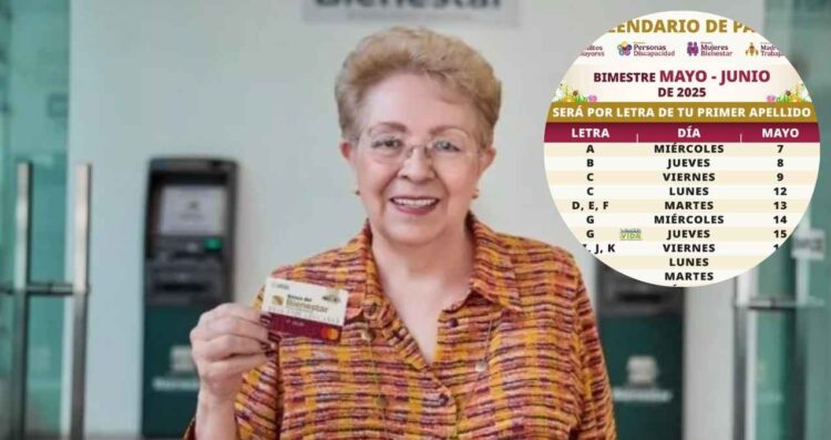 ¿Qué adultos mayores reciben la Pensión Bienestar del 26 al 30 de mayo?