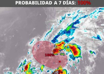 ¿Qué día ingresará a México la primera tormenta tropical? Así se aprecia