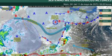 ¿Qué estados afectará el frente frío 42 este domingo 11 de mayo, según el SMN