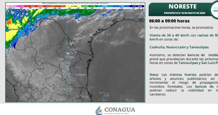 ¿Servicio Meteorológico Nacional prevé lluvias para este viernes en Tamaulipas?