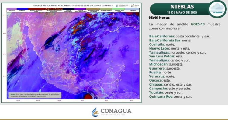 ¿Se prevé lluvias con posible caída de granizo en Tamaulipas para este lunes 19 de mayo?