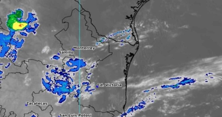 Domingo con lluvias intensas en Tamaulipas