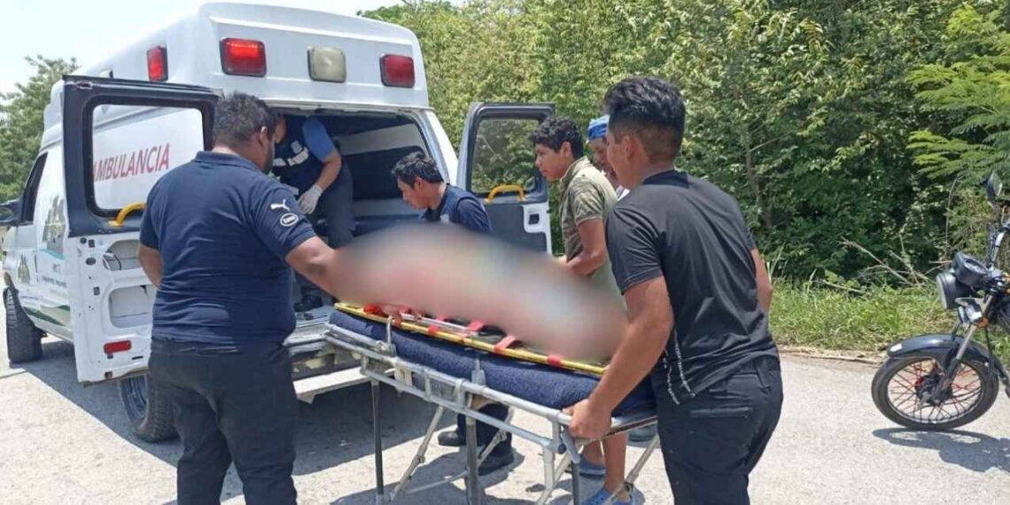 accidente tres motocicletas