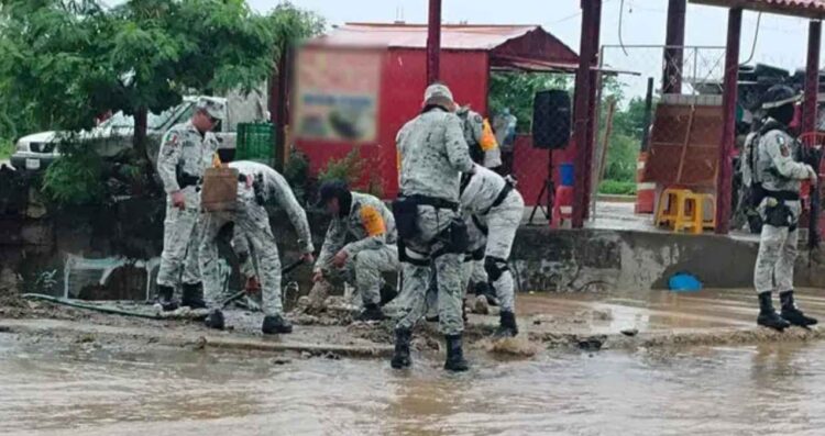 Activan Plan DN-III-E en Guerrero por paso de tormenta tropical 'Dalila'