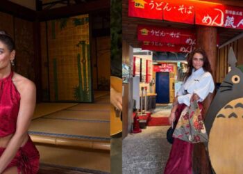 Aislinn Derbez comparte momentos de su viaje por Japón junto a Karla Souza