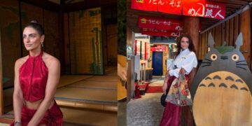 Aislinn Derbez comparte momentos de su viaje por Japón junto a Karla Souza