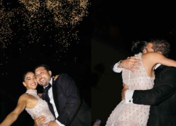 Ale Capetillo y Nader Shoueiry celebran su primer mes de casados