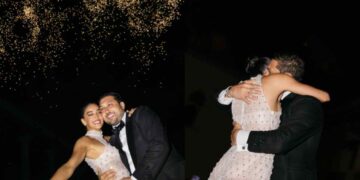 Ale Capetillo y Nader Shoueiry celebran su primer mes de casados
