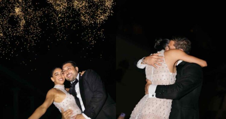 Ale Capetillo y Nader Shoueiry celebran su primer mes de casados