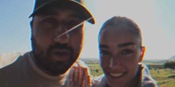 Ale Capetillo y Nader graban mensaje para su futuro hijo durante su luna de miel
