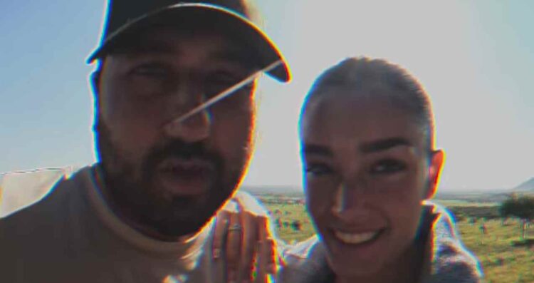 Ale Capetillo y Nader graban mensaje para su futuro hijo durante su luna de miel