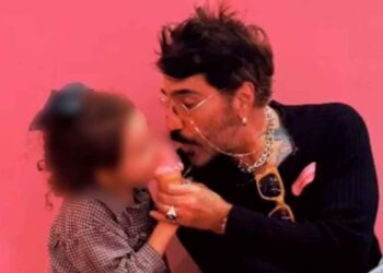 Alejandro Fernández disfruta un día especial con su nieta Cayetana