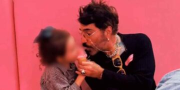 Alejandro Fernández disfruta un día especial con su nieta Cayetana