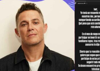 Alejandro Sanz rompe el silencio tras acusaciones de Ivet Playà