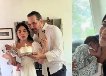 Ana Brenda celebra el primer mes de su hija Aria con tierna sesión en familia