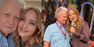 Andrea Legarreta celebra el Día del Padre con emotivo mensaje para su papá