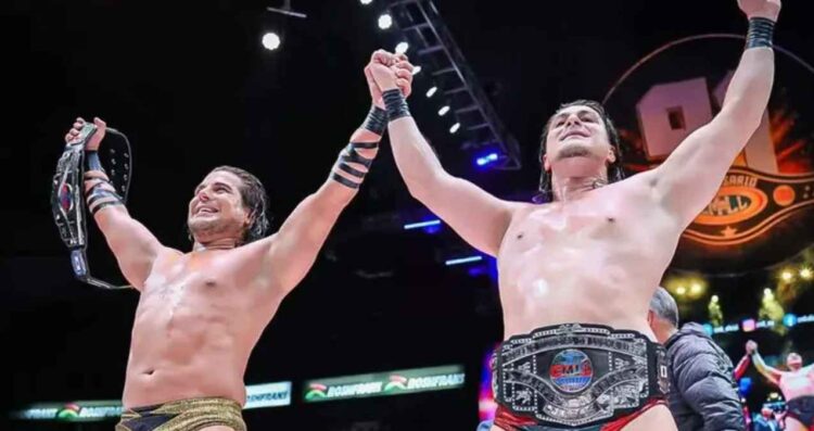Hermanos Chávez reto por título NJPW Strong