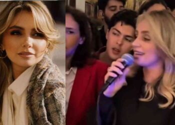 Angélica Rivera canta en karaoke durante su descanso en España