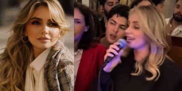 Angélica Rivera canta en karaoke durante su descanso en España