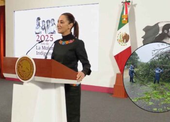 Anuncia Claudia Sheinbaum visita a Oaxaca tras paso el huracán “Erick”